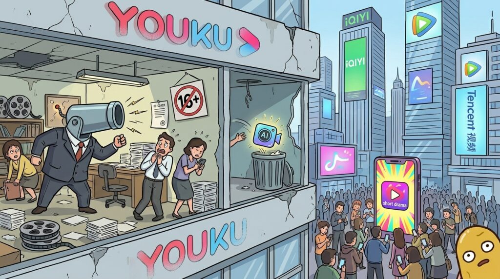 動画戦争から退場寸前？かつての王者・優酷が迷走しすぎて、もう笑うしかない件